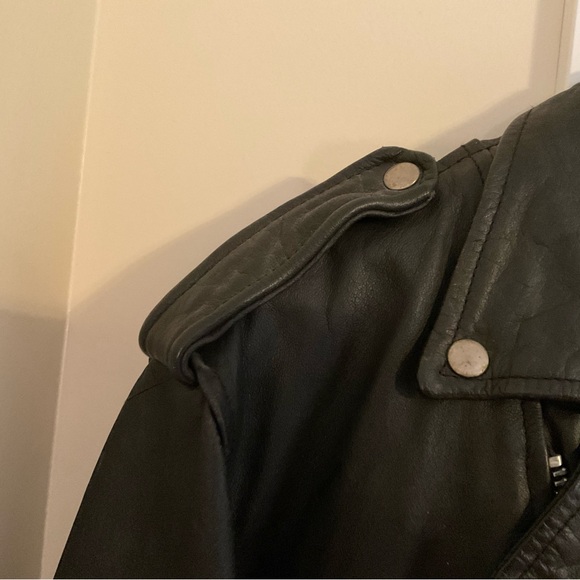 Vintage Hudson Leather Motorcycle Jacket - Picture 10 of 12
